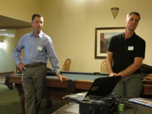 Dave Erickson and Tom Herrod from Denver Dept. of Environmental Quality, Environmental Health (DEQ)
